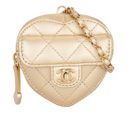 Chanel Heart Chain Bag, front view